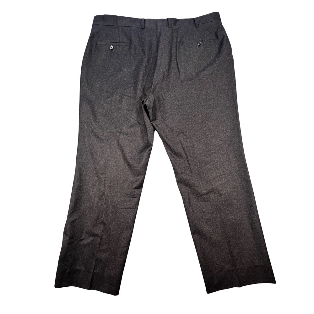 Linea Naturale Luxe Zignone Wool Cashmere Gray Dress Pants Mens 42 Made in Italy - Picture 2 of 8